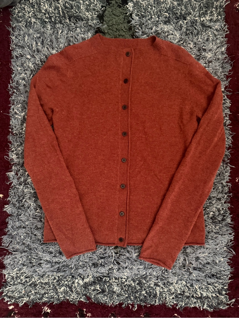 Toast Wool-Cashmere Neat Cardigan - Picture 3 of 6
